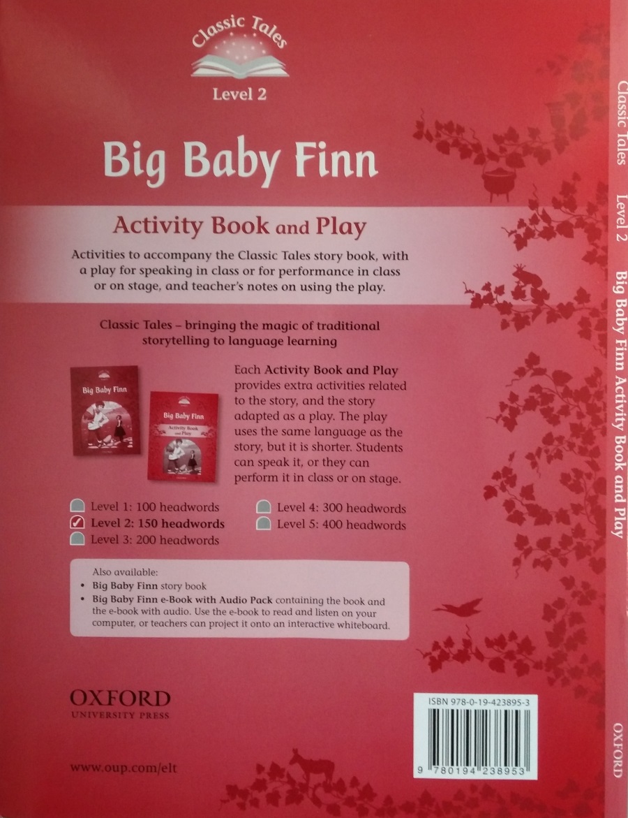 Classic Tales Level 2 Big Baby Finn Activity Book and Play