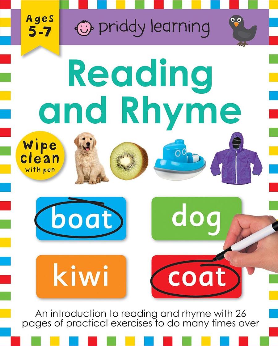 Reading and Rhyme Wipe-Clean Workbook