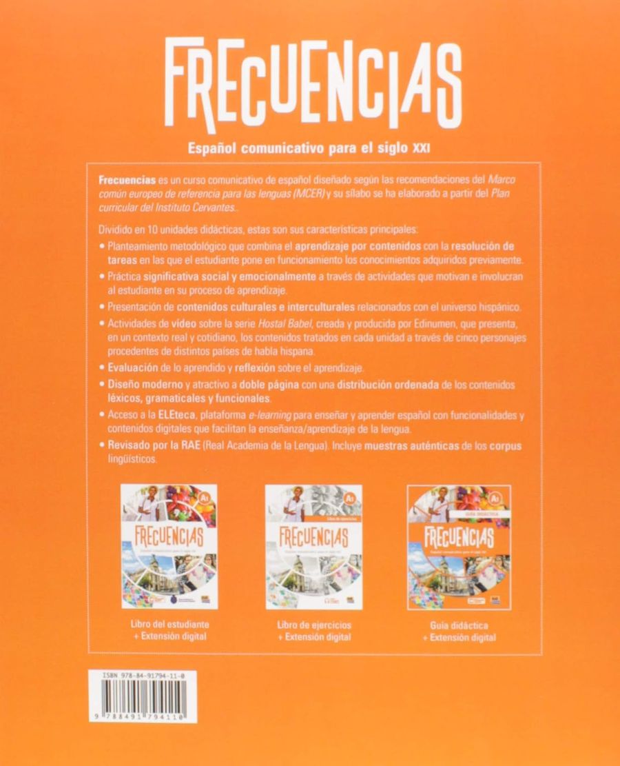 Frecuencias A1 Guia didactica + Extension digital