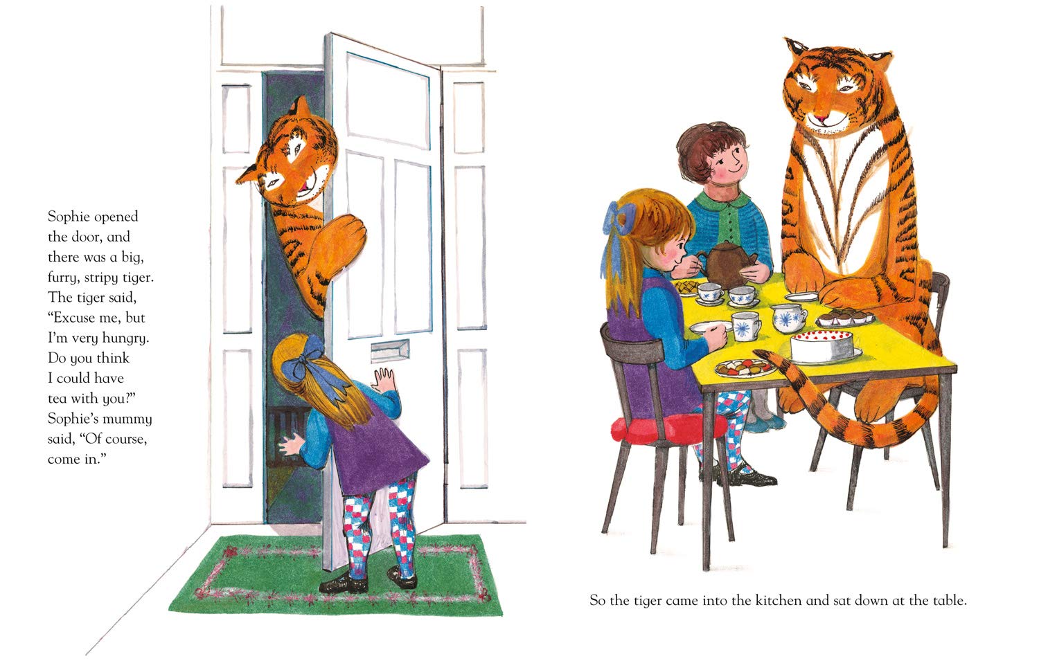 The Tiger Who Came to Tea Paperback