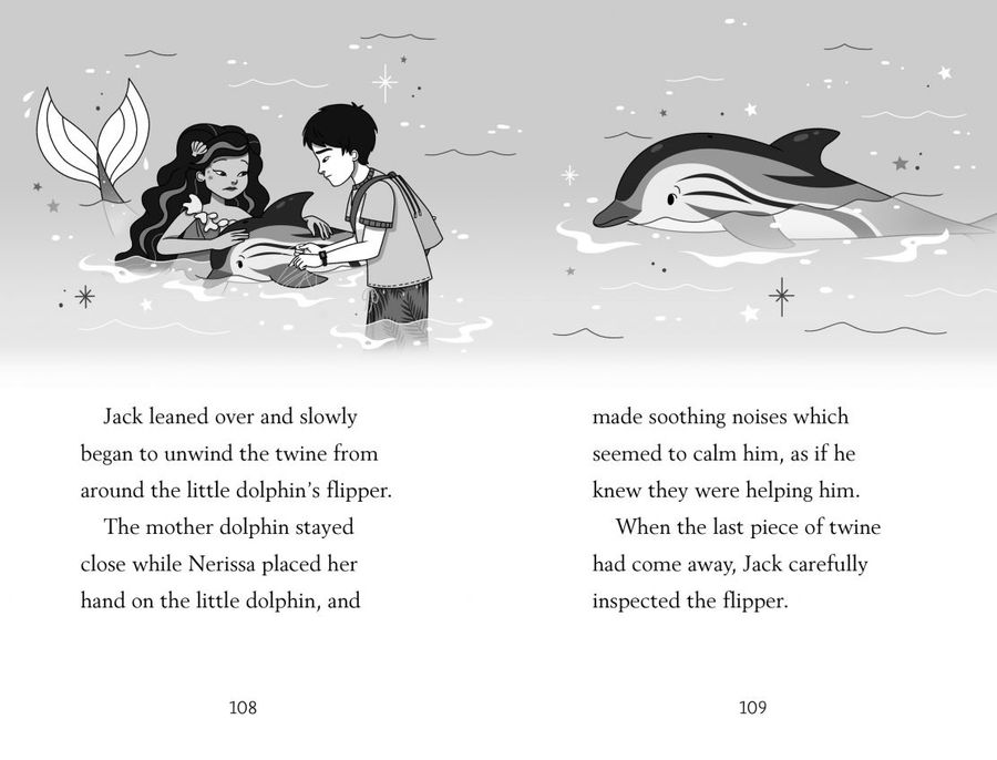 Usborne A Sticker Dolly Story Dolphin Magic