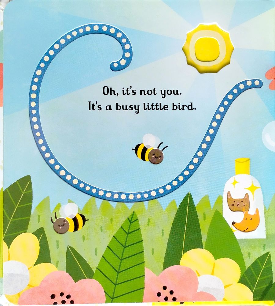 Usborne Little Peep-Through Book Are You There Little Puppy
