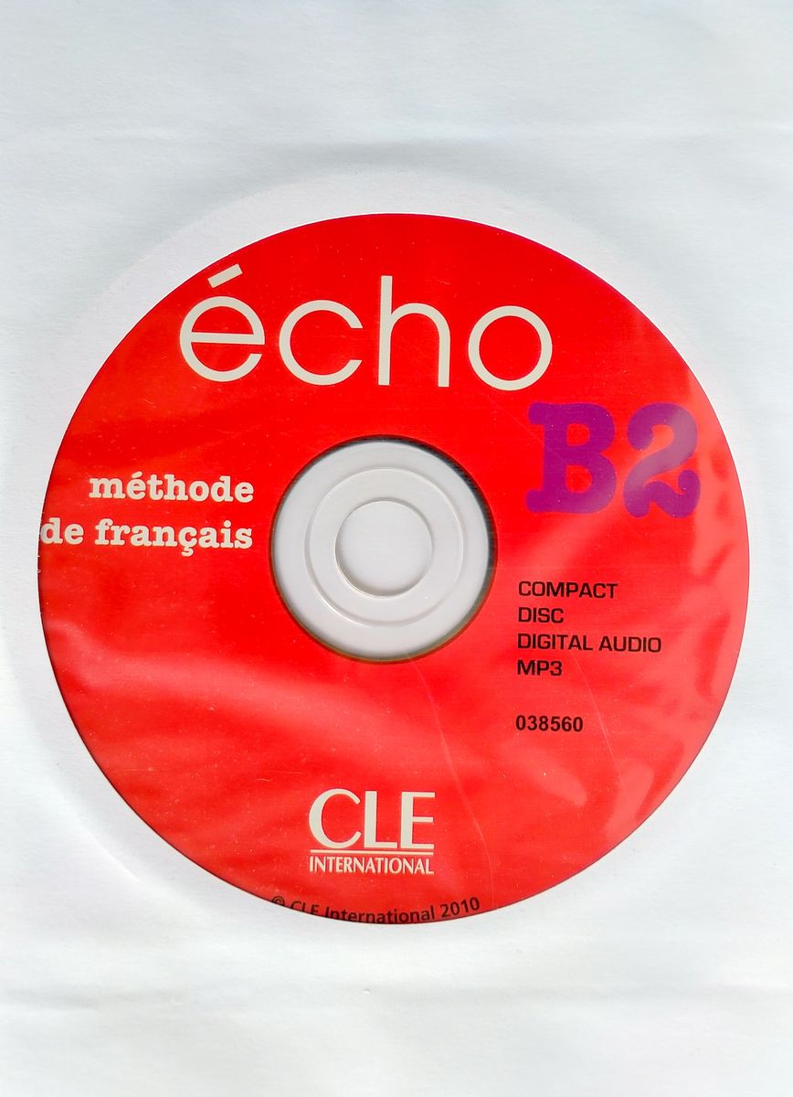 Echo Novelle edition B2 Livre de l'eleve + CD