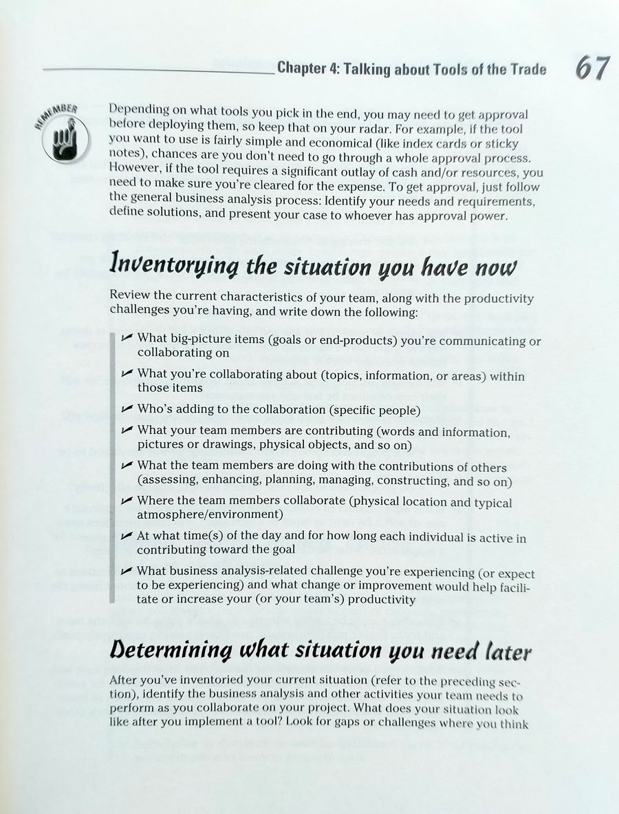 Business Analysis For Dummies