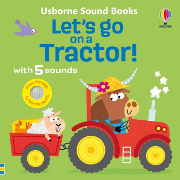 Usborne Sound Books Let's Go On a Tractor