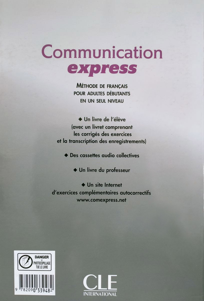 Communication Express livre de l'eleve
