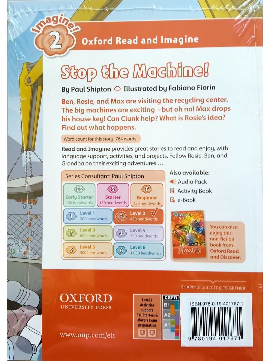 Oxford Read and Imagine 2 Stop the Machine with Audio Download (access card inside)