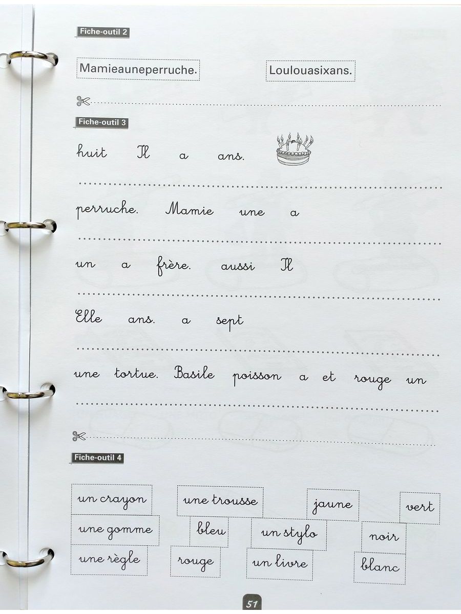 Alex et Zoe 1 Apprendre a Lire et a Ecrire Materiel pour le Maitre