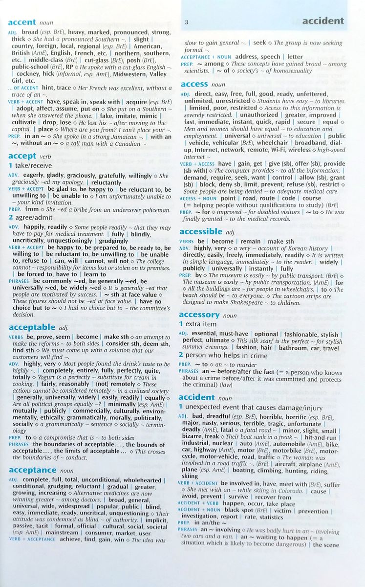 Oxford Collocations Dictionary for Students of English 2nd edition