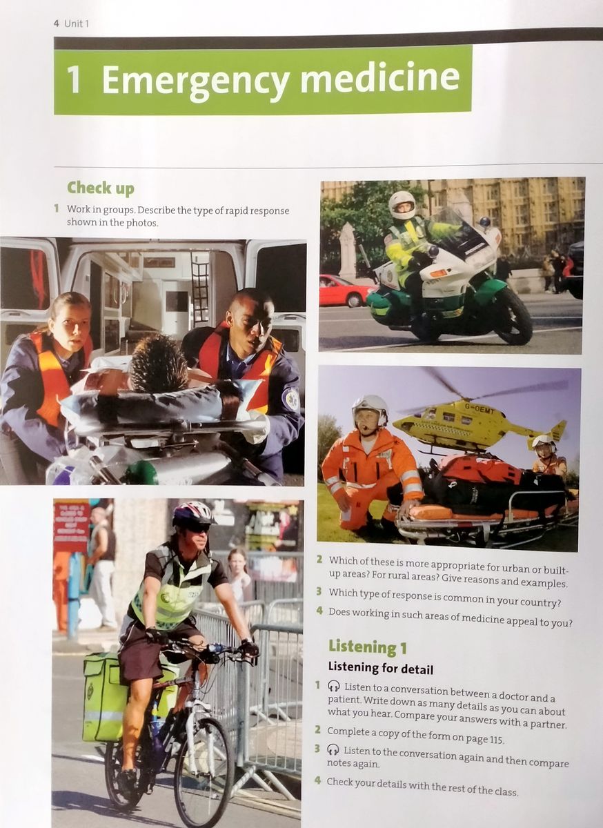 Oxford English for Careers Medicine 2 Student's Book