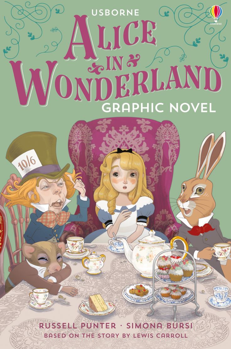 Usborne Graphic Novel Alice in Wonderland