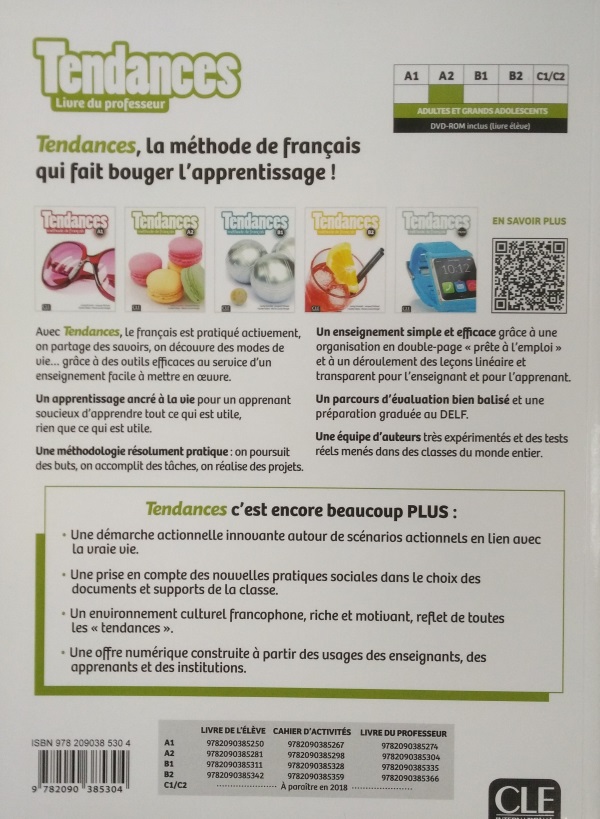 Tendances A2 Livre du professeur