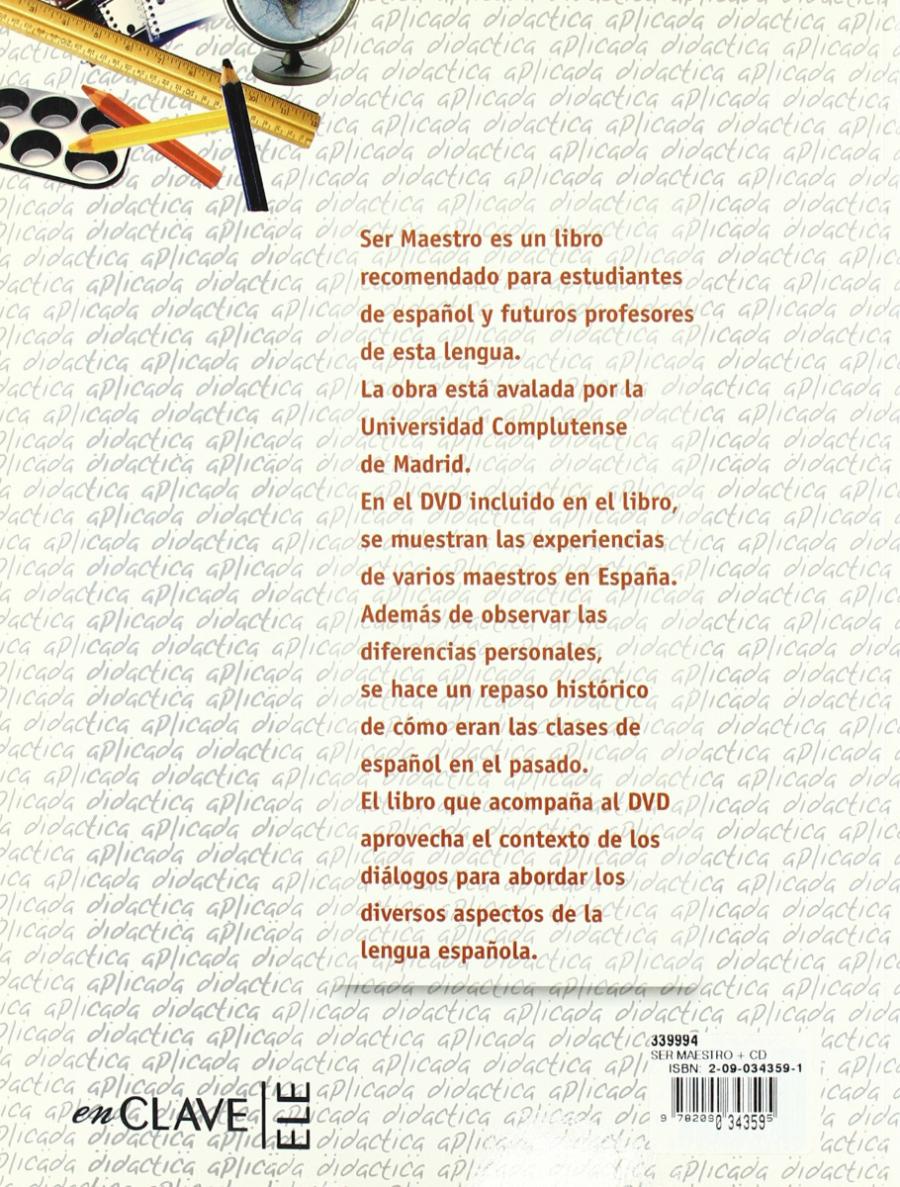 Ser Maestro + DVD (Tecnicas de clase)