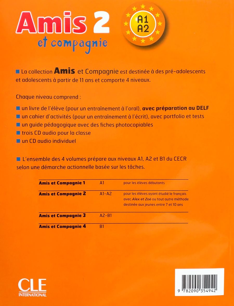 Amis et compagnie 2 Cahier