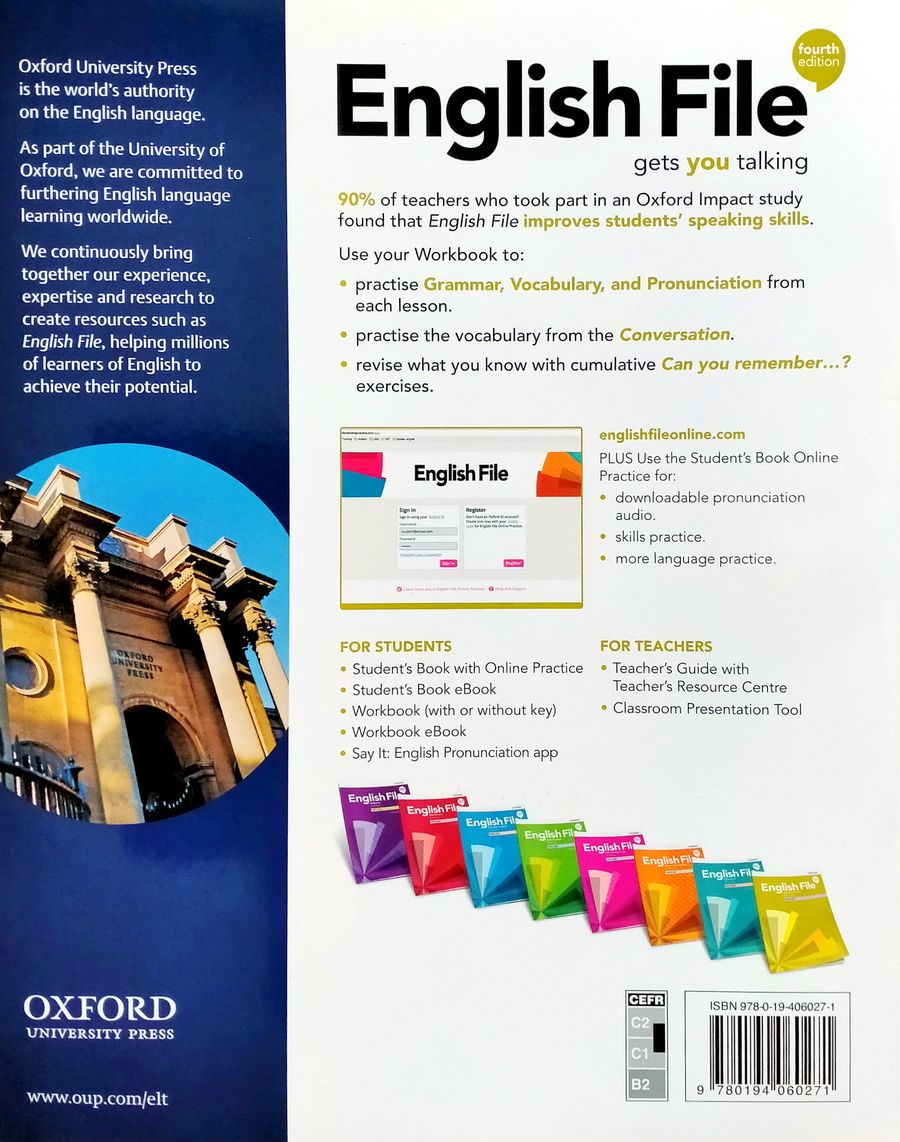 English File (4th edition): Advanced Plus Workbook with key купить недорого  в интернет-магазине - RELOD | ISBN 9780194060271