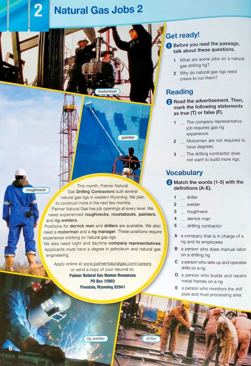 Career Paths Natural Gas 1 Student's Book with Digibook