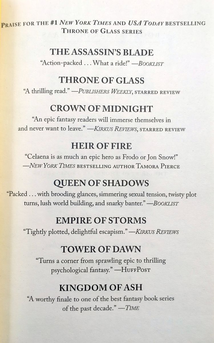 Throne of Glass 1