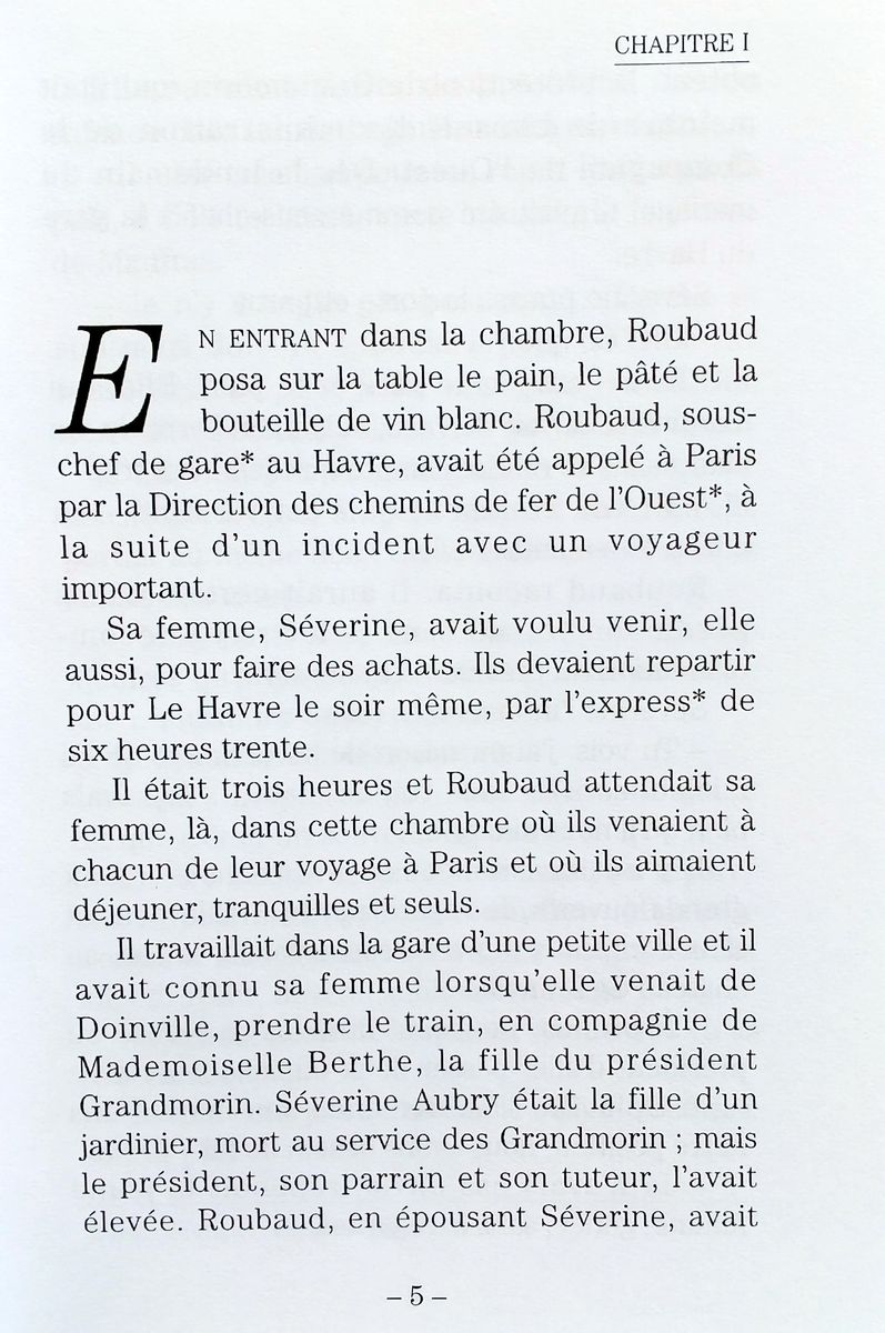 En Francais Facile 3 (B1) La bete humaine + Audio