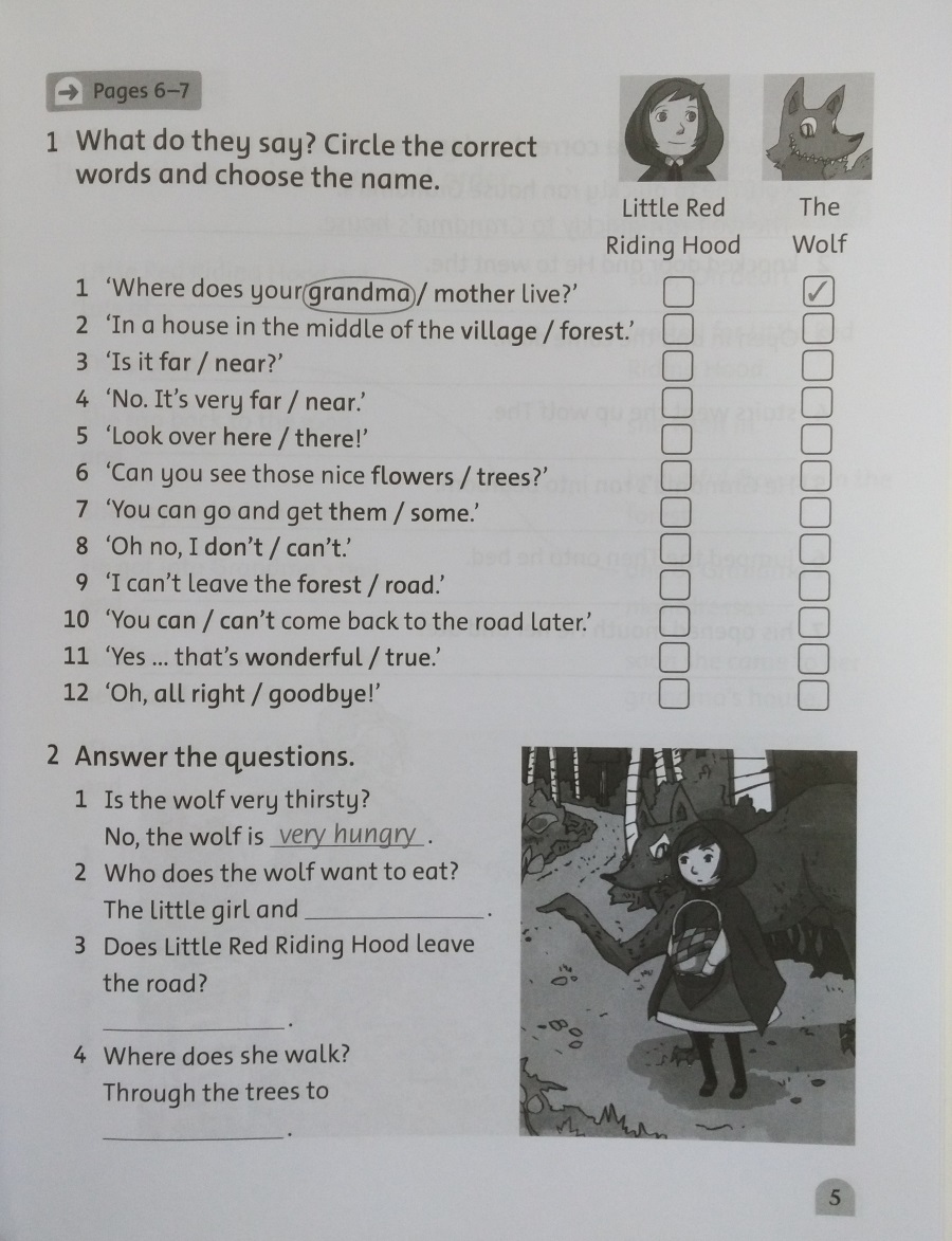 Classic Tales Level 3 Little Red Riding Hood Activity Book and Play