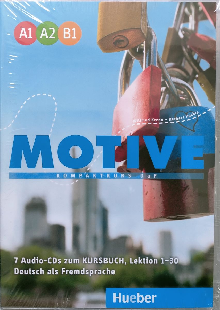 Motive A1-B1 Kompaktkurs DaF Audio-CDs zum Kursbuch