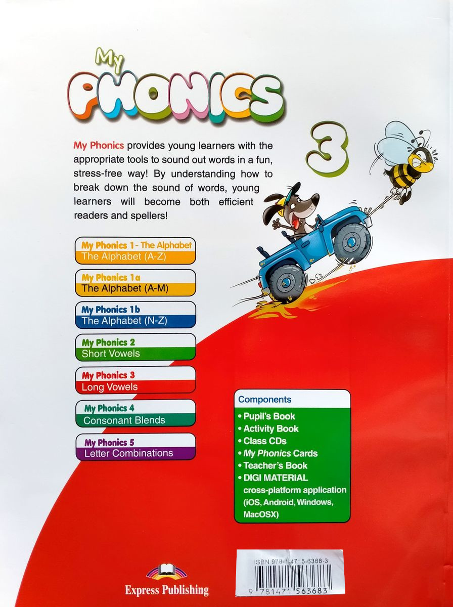 My Phonics 3 Activity Book Digibook Application