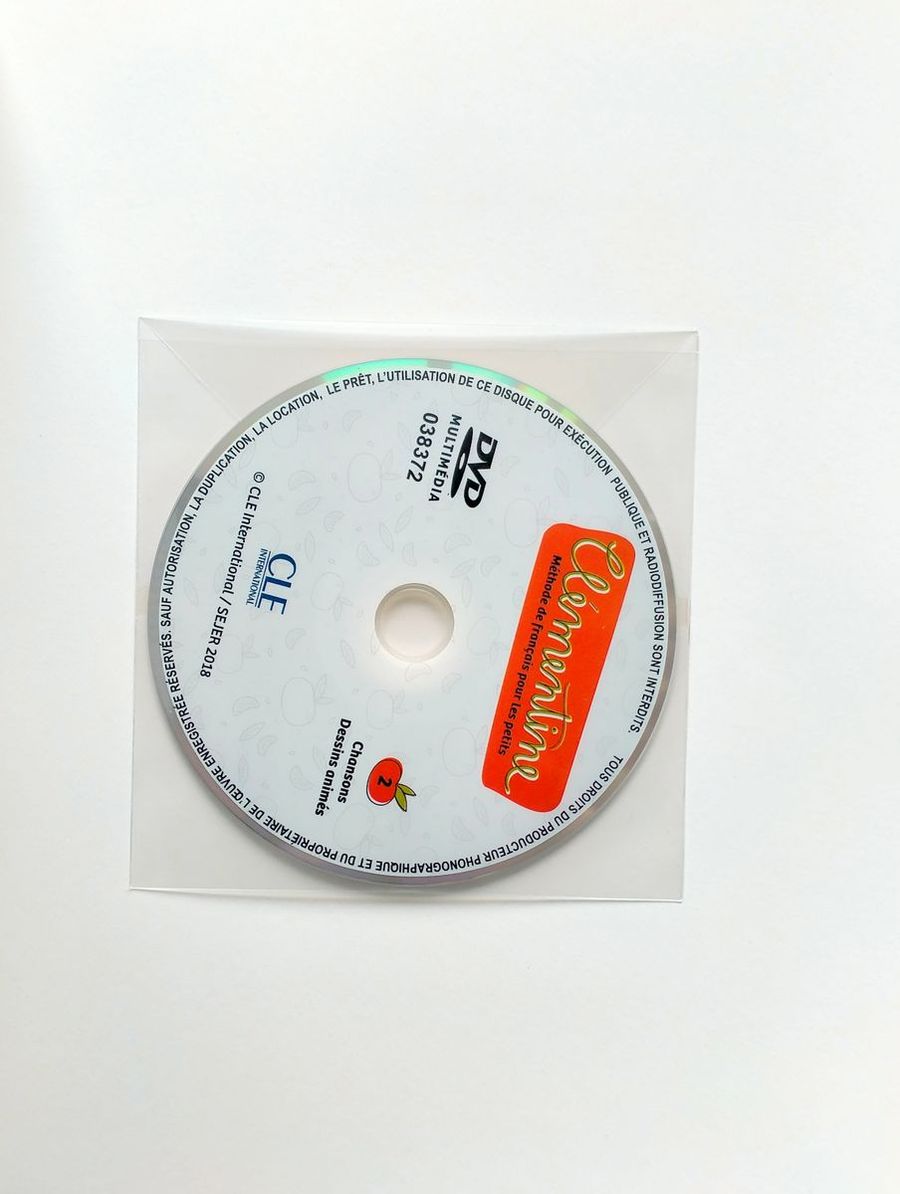 Clementine 2 Livre de l'eleve + DVD