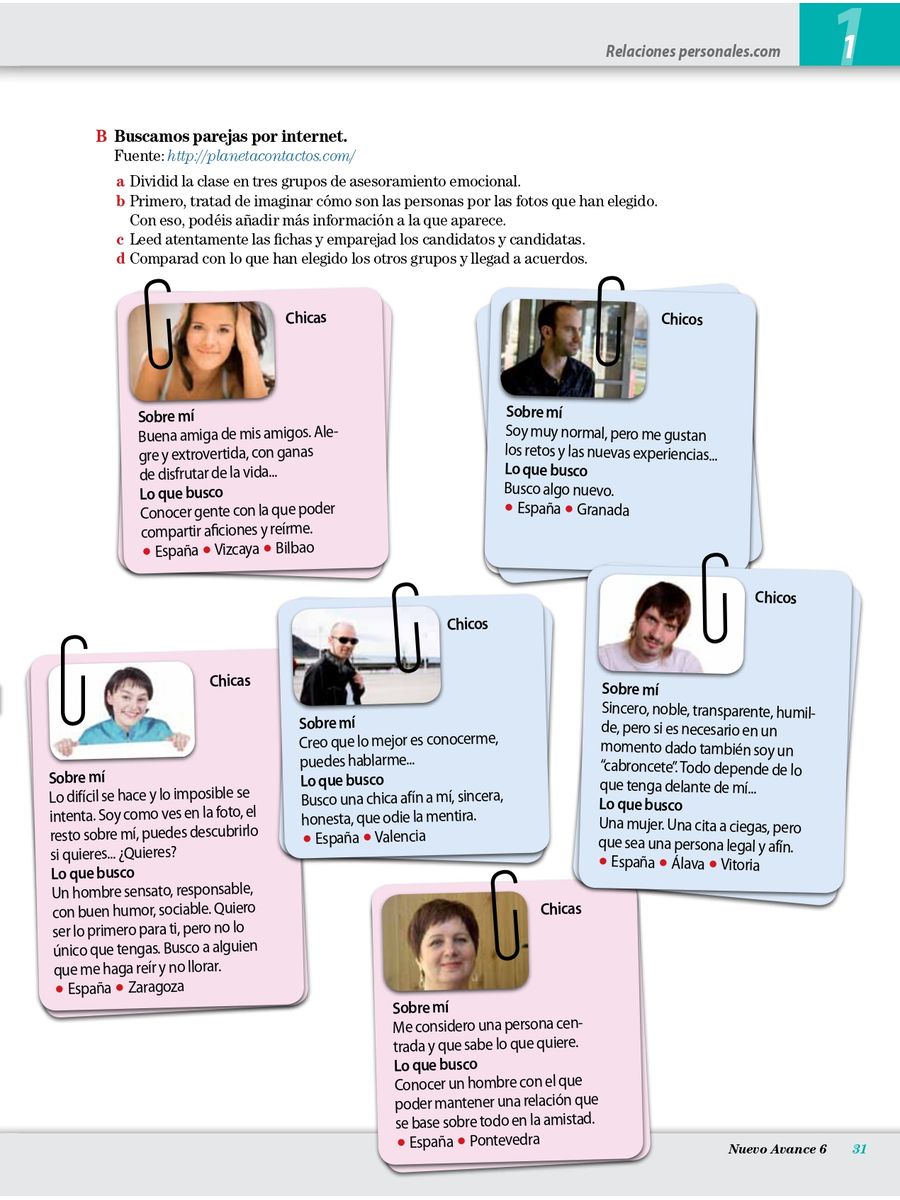 Nuevo Avance 6 Libro del alumno + CD