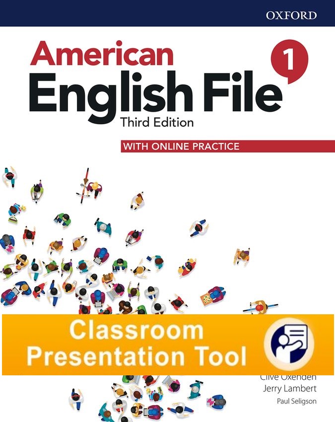 American English File (3rd Edition) 1 Student's Book Classroom Presentation Tool