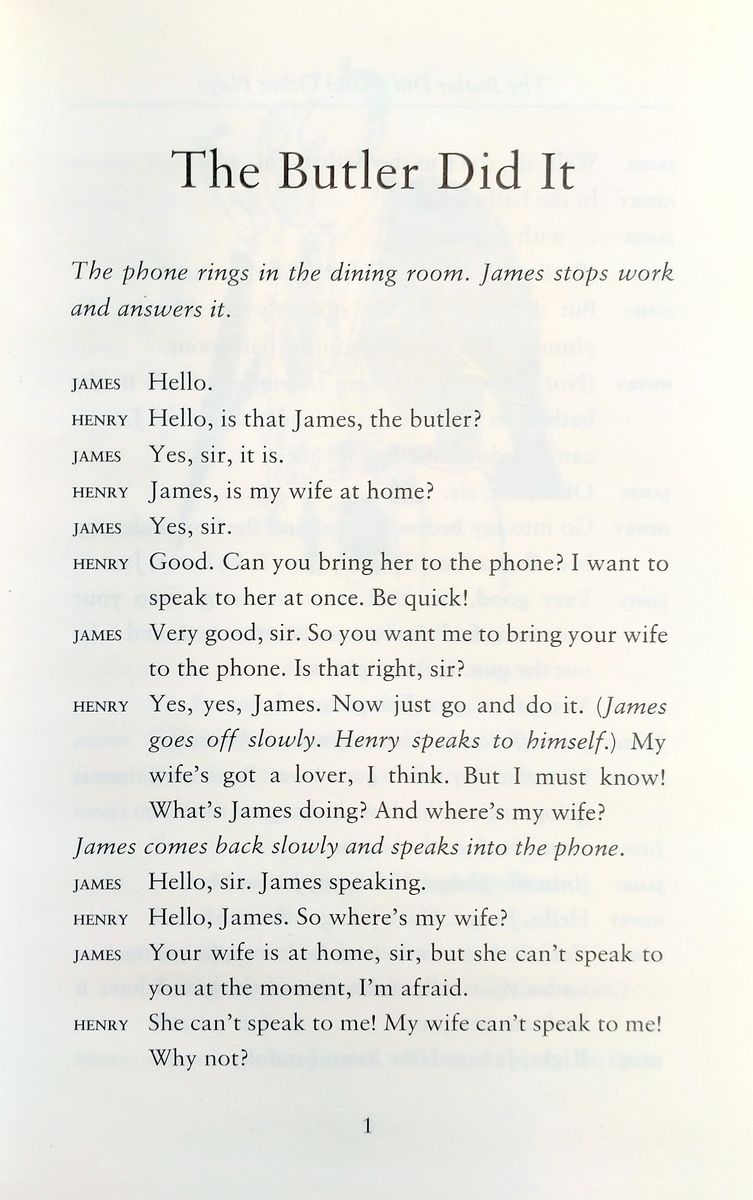 Oxford Bookworms Playscripts 1 The Butler Did It and Other Plays with Audio CD
