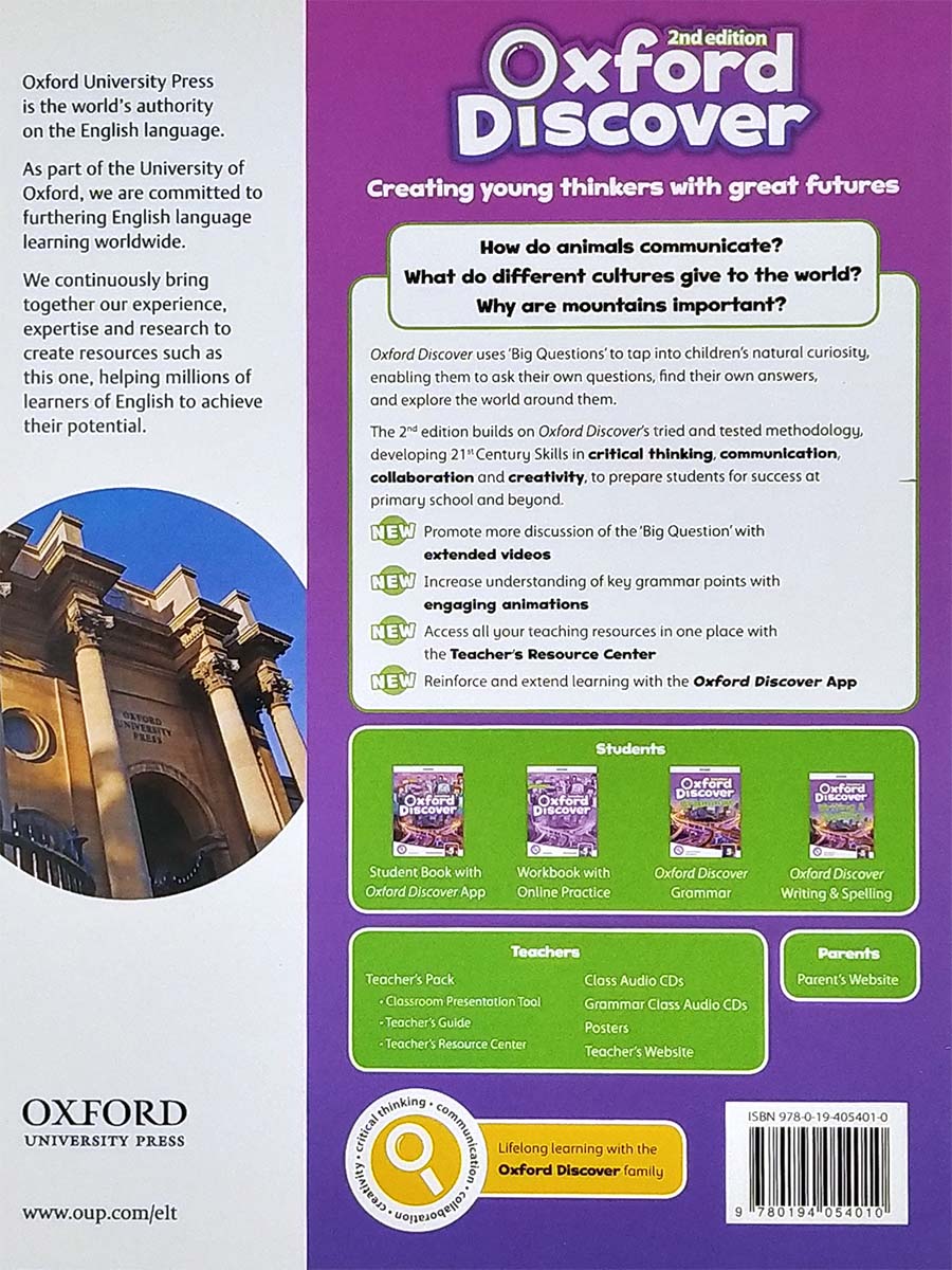 Oxford Discover (2nd edition) 5 Workbook with Online Practice