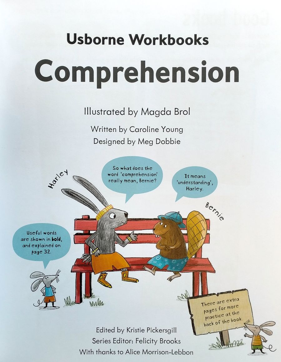 Usborne Workbooks Comprehension 8-9