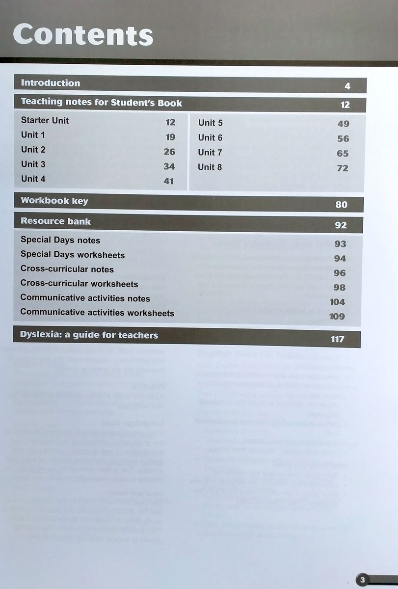 English Zone 1 Teacher's Book + Flashcards