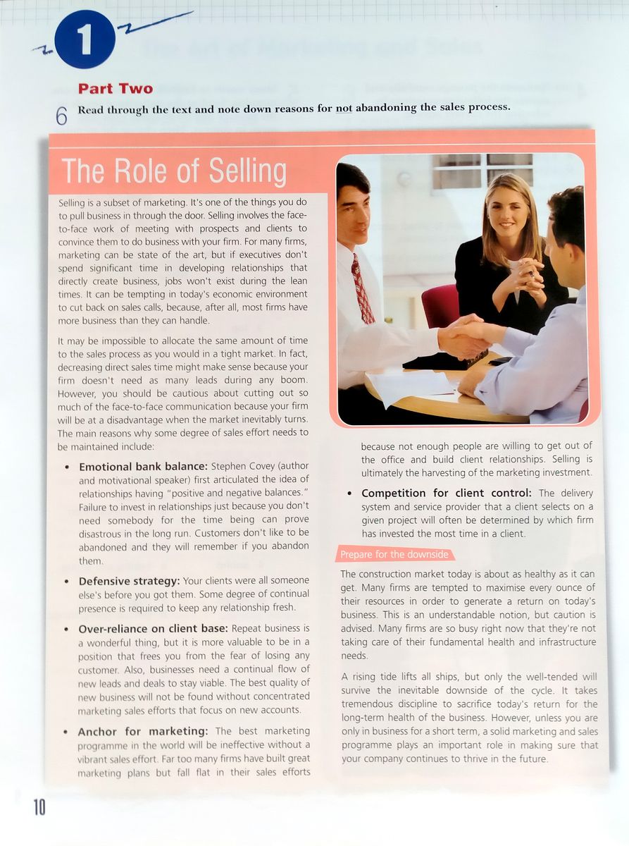Business English Marketing and Sales
