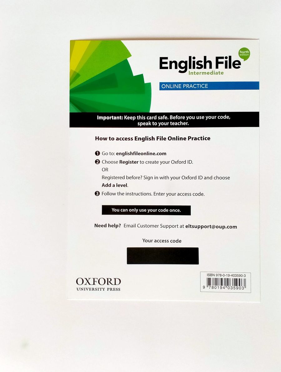 English File (4th edition) Intermediate  Student's Book with Online Practice
