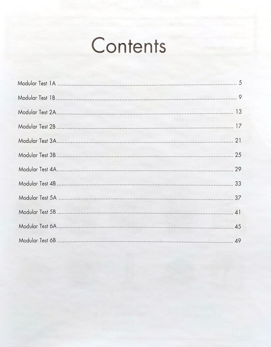 Welcome 3 Test Booklet
