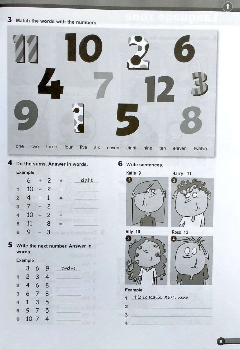 English Zone 1 Workbook and CD-ROM