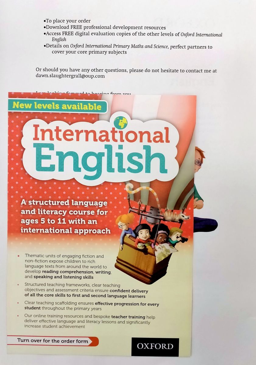 Oxford International Primary English Level 1-2 Preview Pack