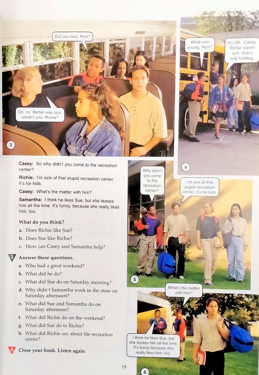 American Hotline Student Book Progress level