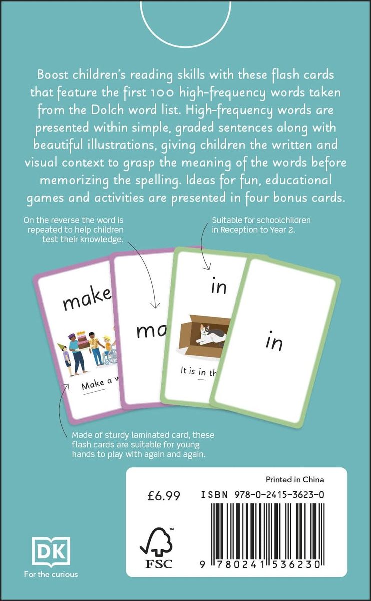 English for Everyone Junior High-Frequency Words Flash Cards