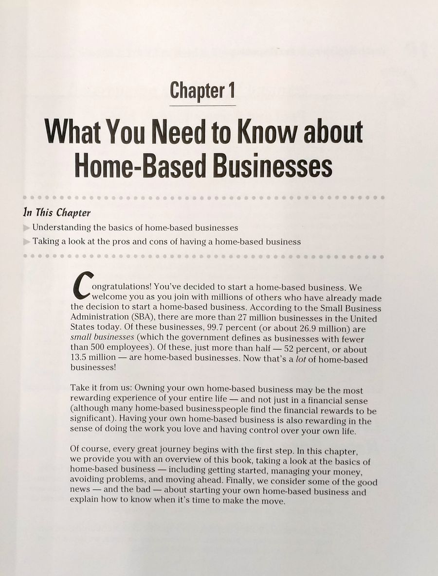 Home-based Business For Dummies