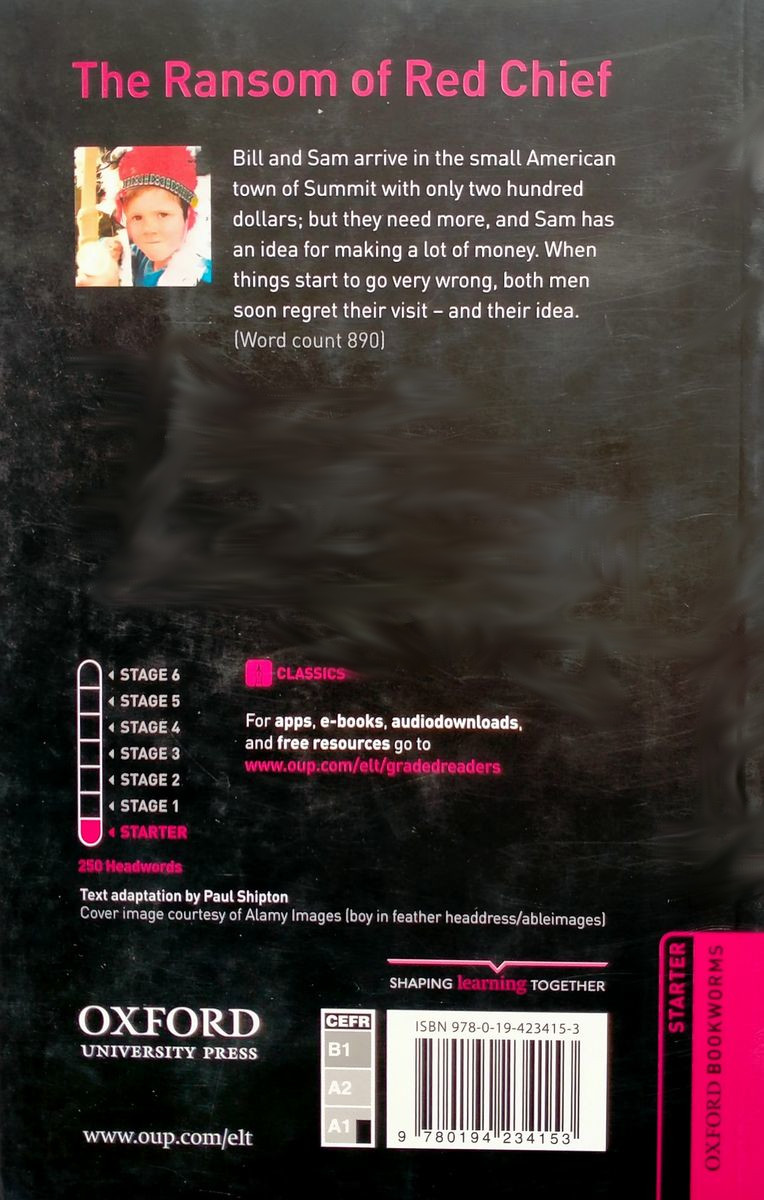 Oxford Bookworms Library  Starter The Ransom of Red Chief (Comic Strip)