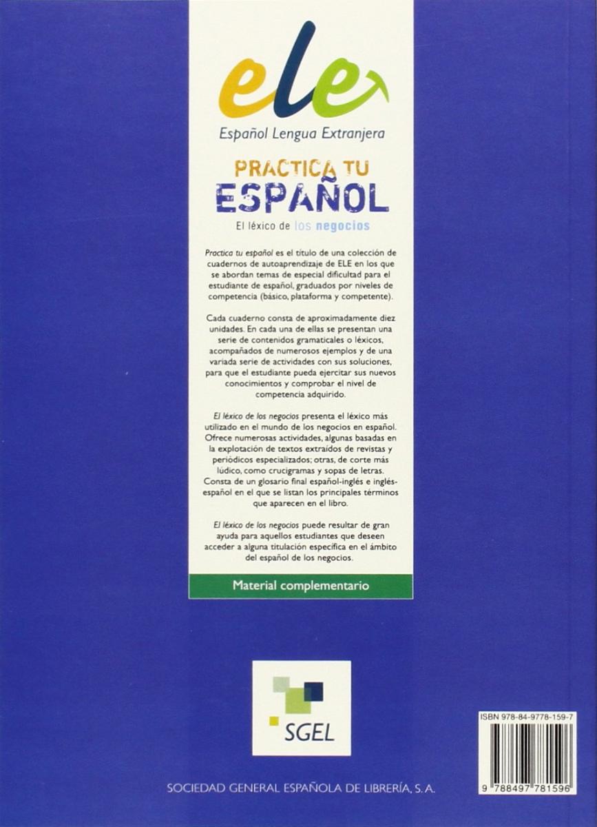 Practica tu espanol B2 El lexico de los negocios + CD