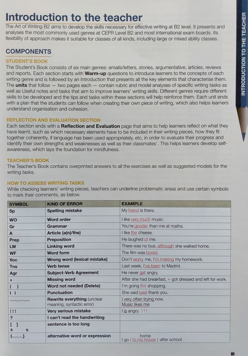 The Art of Writing B2 Teacher's Book with Digibook