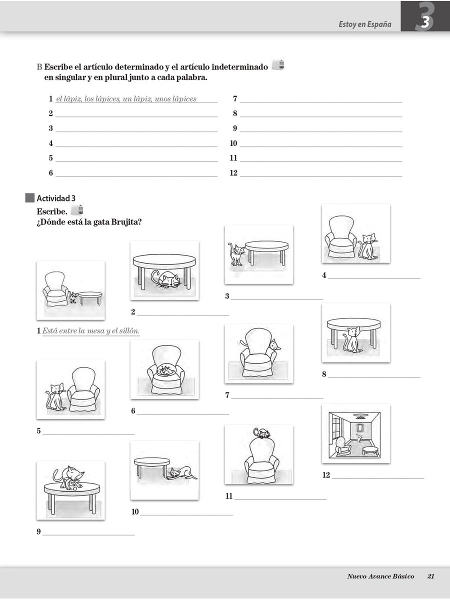 Nuevo Avance Basico Cuaderno de ejercicios + CD