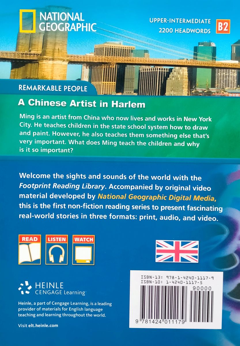 Footprint Reading Library 2200 Headwords A Chinese Artist in Harlem with Multi-ROM (B2)