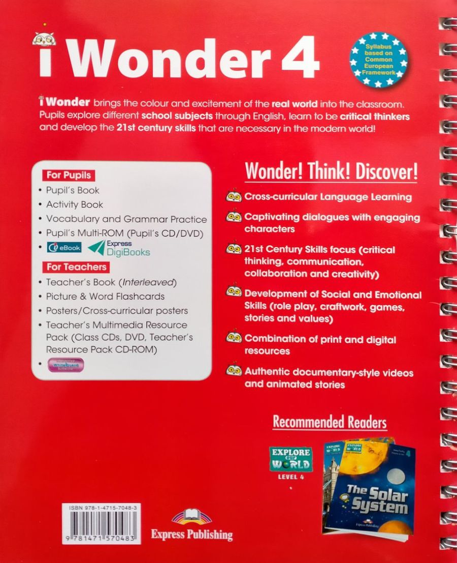 i Wonder 4 Teacher's Book