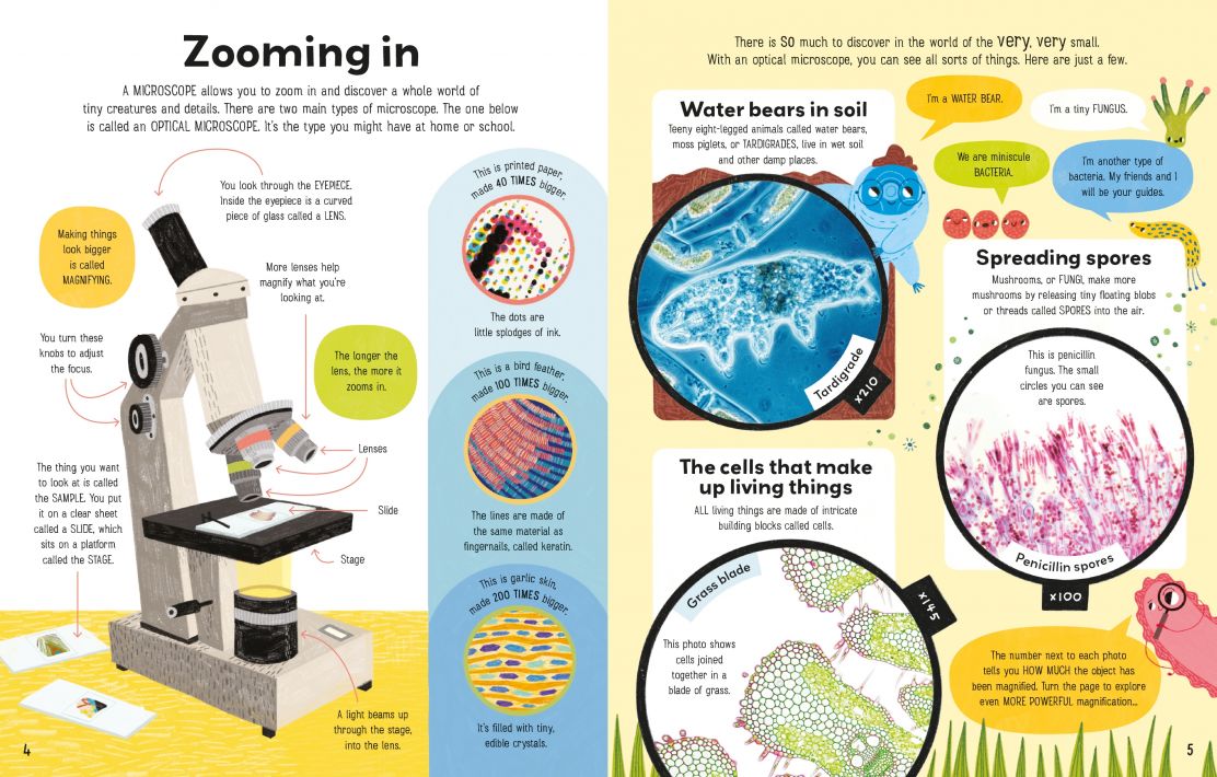Usborne Book of the Microscope