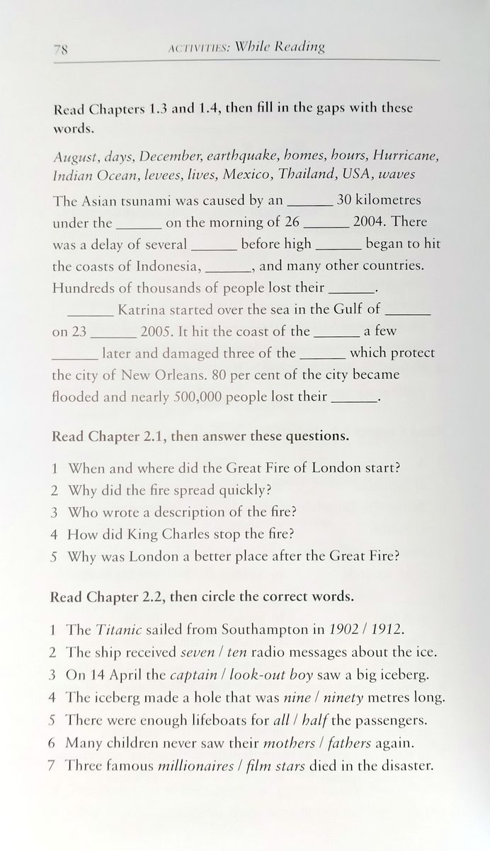 Oxford Bookworms Factfiles 4 Disaster
