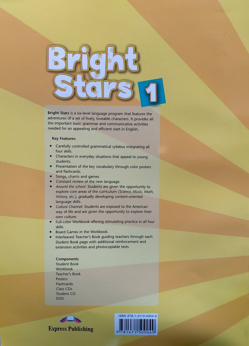 Bright Stars 1 Workbook
