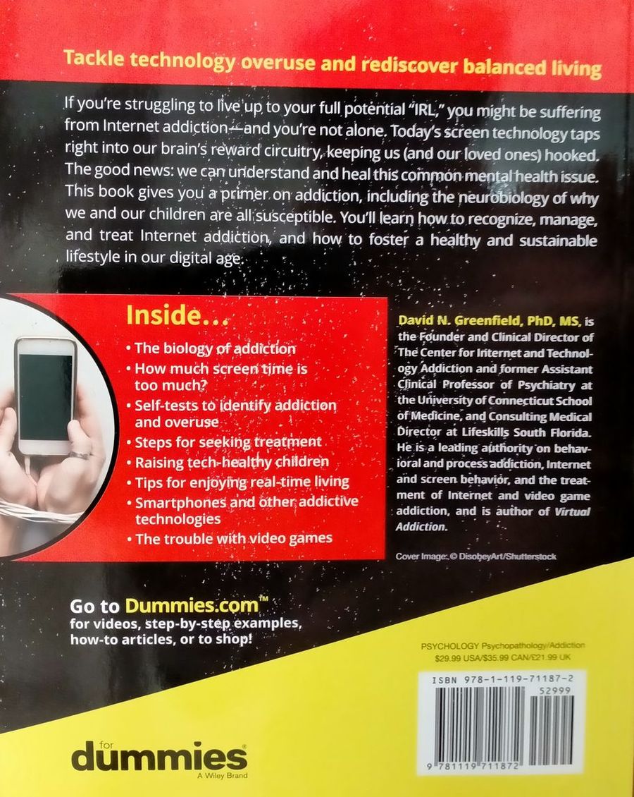 Overcoming Internet Addiction For Dummies